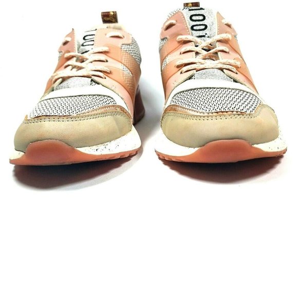 Sam Edelman Darsie Jogger Womens 9.5M Low Top Platform Chunky Sneakers Rose - Picture 8 of 11